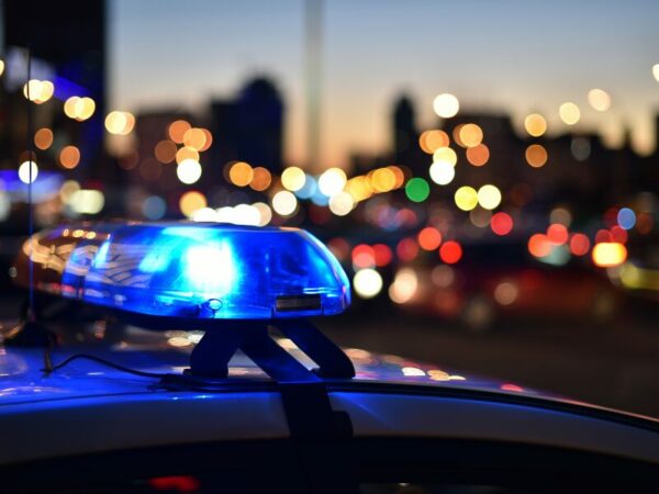 ein neuer Bußgeldkatalog für bayrische Kiffer. Blaulicht eines Polizei Autos